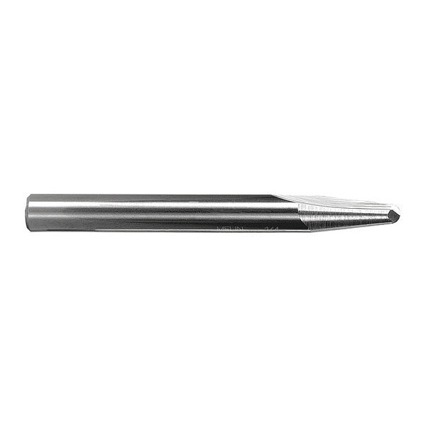 Melin Tool Co End Mill, Ball, Die Sinker, 1/32" x 1/4 - AMGDS-401-10B