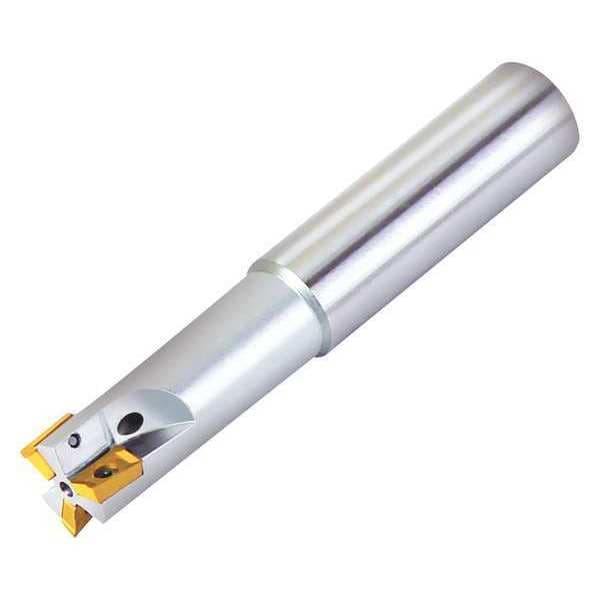 Micro 100 Indexable Square Shoulder End Mill, Coolant-Thru Milling Series, 3/4" Max Cut Dia - 30-2424