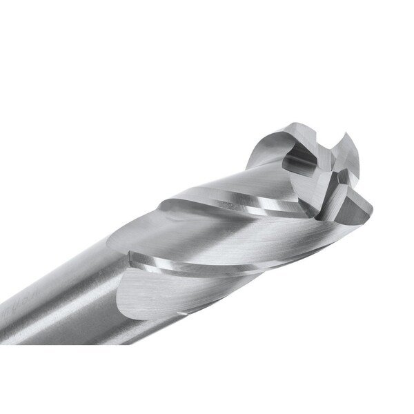 Cgs Tool 4Fl Std Cr End Mill 5/8" Dia 1-1/4" Loc 3-1/2" Oal W/.060 Rad - CR143-6250.060