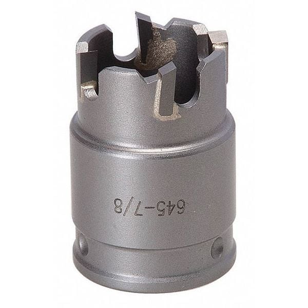 Greenlee Quick-Change Carbide-Tipped Hole Cutter, 7/8" Stainless Steel Hole Saw with Tungsten Carbide Teeth - 645-7/8
