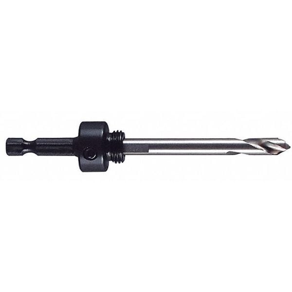 Morse Hole Saw Arbor, Steel, 1/4" Shank Size - MA24