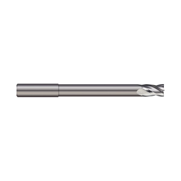 Micro 100 Carb End Mill, 5/8 In, 2FL, CC, Uncoated - GLR-625-2