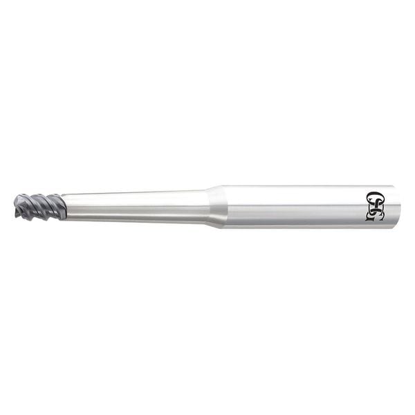 Osg Carbide End Mill, 2.00mm dia, 3.00mm Cut L - 3097227