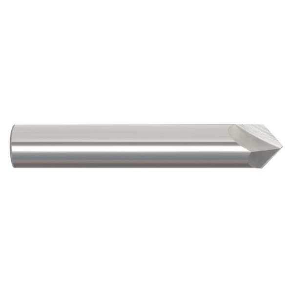 Zoro Select Chamfer End Mill, 1/8 in. Dia, Carbide, 209 - 209-092125