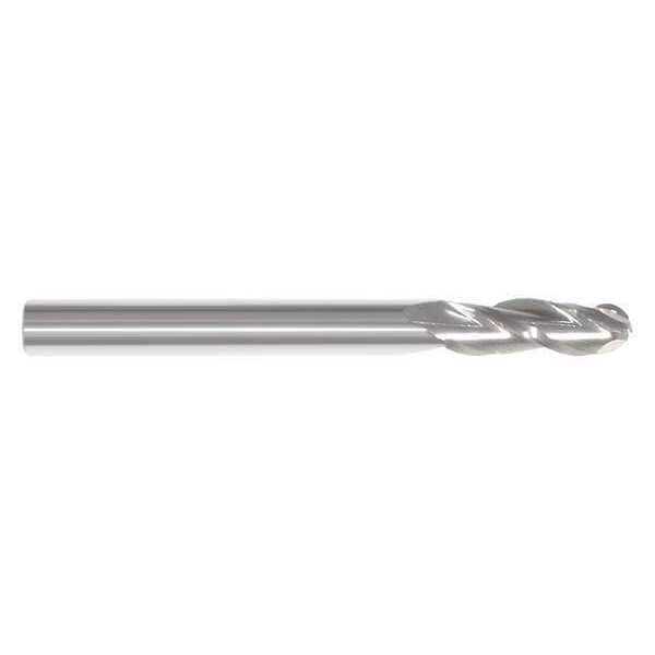 Zoro Select End Mill, 1/32 in.3 Flutes, Bright - 222-001001