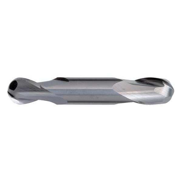 Cleveland 2-Flute Carbide Ball Nose GP End Mill Cleveland CEM-DE-2B-TA TiAlN 1/2"x1/2"x1"x4" - C80216