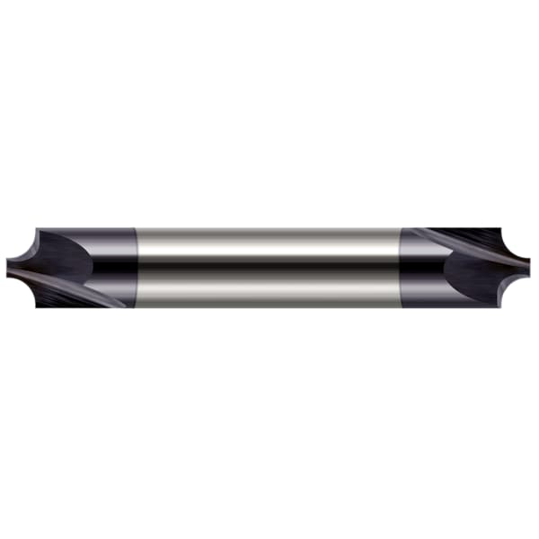 Harvey Tool Corner Rounding End Mill - 2 Flute - Flared, 0.0200", Finish - Machining: AlTiN - 17020-C3
