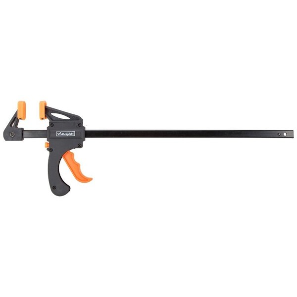 Vulcan Bar Clamp, 18 in Max Opening Size, 2-1/2 in D Throat, Nylon Body - JL-QBC-218