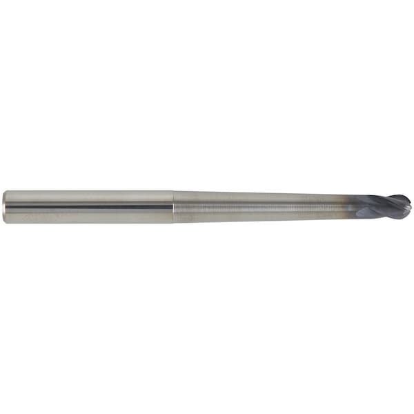 Cgs Tool 4Fl 30 Deg Profile Ball End W/ Reduced Neck 1/4"Dia 3/8"Shank 3/8"Loc W/ 1-5/8" Reach 6"Oal W/Altin - 8005-ALTIN