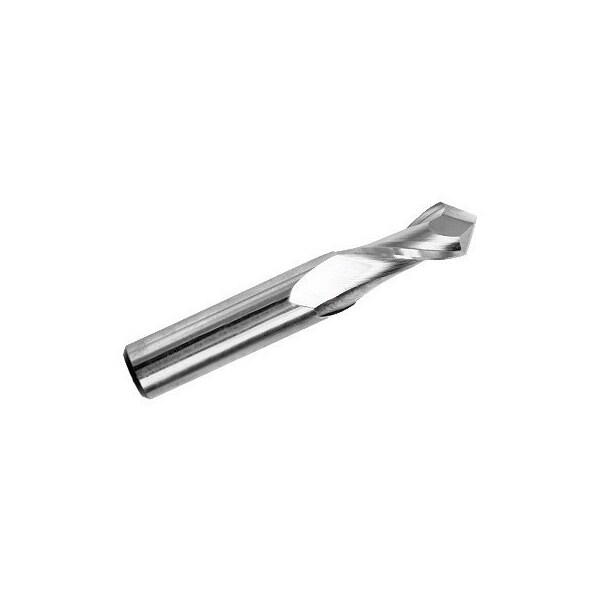 H & H Industrial Products 5/16 X 5/16 X 2-1/2" 2 Flute Single End ALTiN Drill Point Mill - 5814-3125