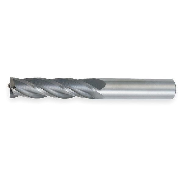 Osg End Mill, XL, Carbide, 1/4, 4 FL, SGL Sq End - 464-2500