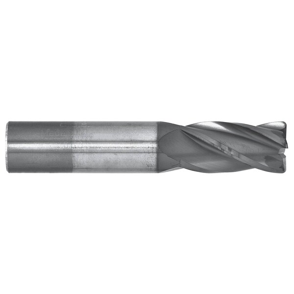 Cgs Tool 4Fl Std Cr End Mill 5/8" Dia 1-1/4" Loc 3-1/2" Oal W/.020 Rad & Altin - CR143-6250.020-ALTIN