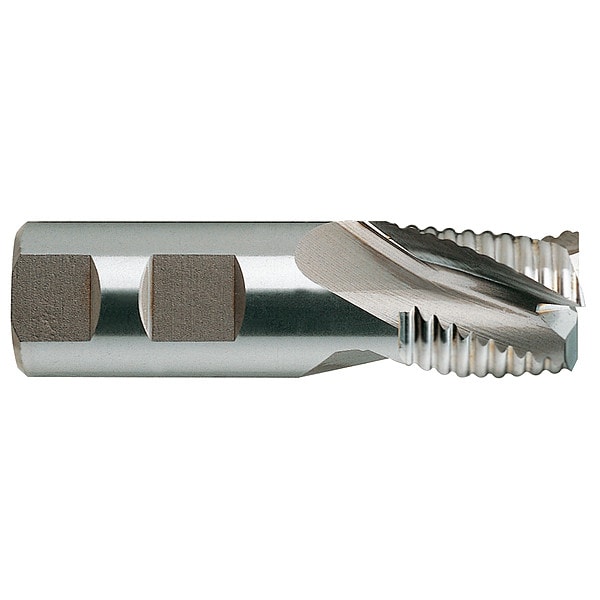 Yg-1 Tool Sq. End Mill, Single End, HSS, 3/4 - 63359CN