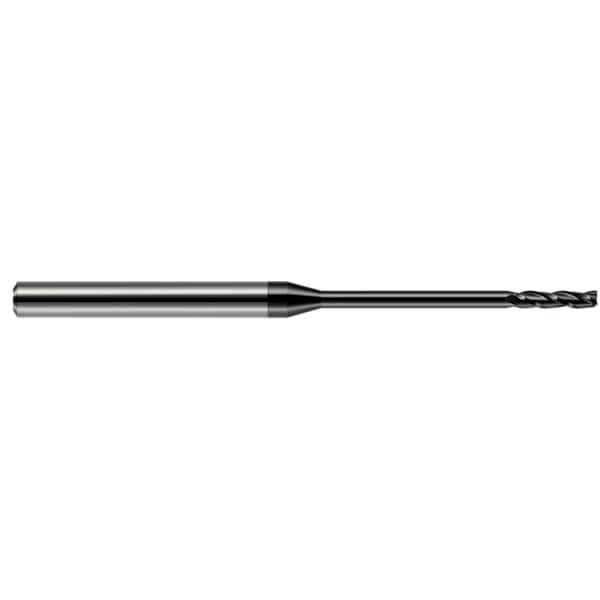Harvey Tool Miniature End Mill - 3 Flute - Square, 0.0800" - 10080