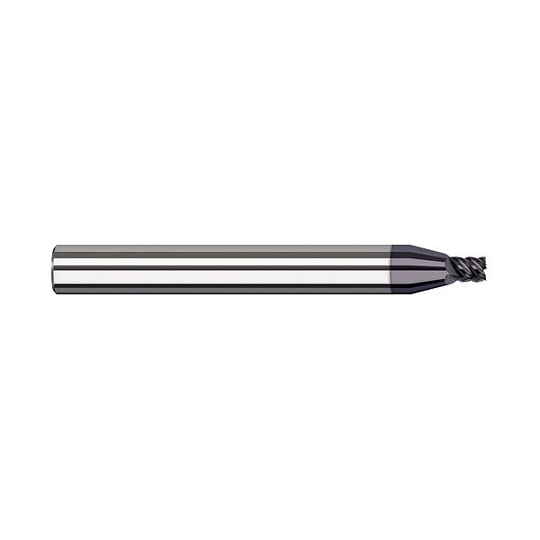Harvey Tool 0.1406 in. 9/64 dia. x 0.22 in. Carbide Square End Mill Finisher for Exotic Alloys, 7 Flutes - 960109-C6