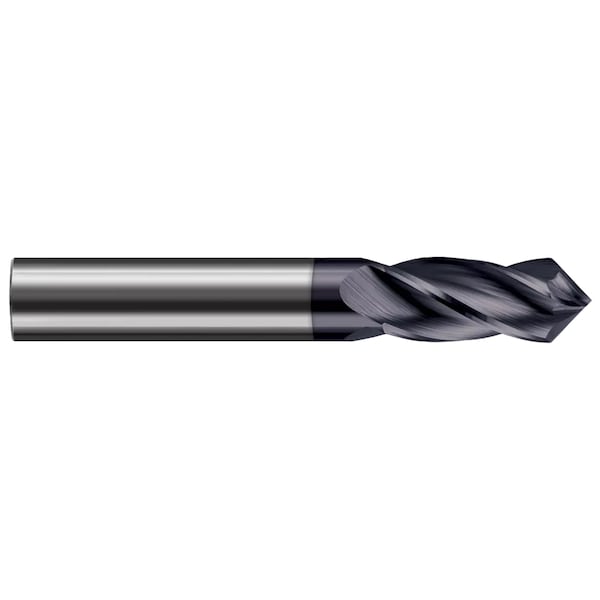 Harvey Tool Drill/End Mill - Helical Tip - 4 Flute 0.1250" (1/8) Cutter DIA x 0.5000" (1/2) Length of Cut - 788212-C6