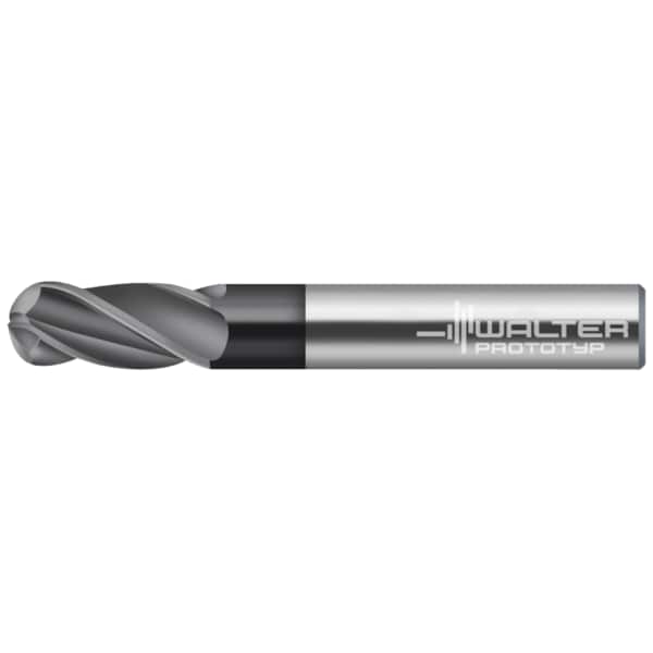 Walter Inch Solid carbide ball-nose copy milling cutters, MC416.3.18A4D-WJ30T - MC416.3.18A4D-WJ30TF