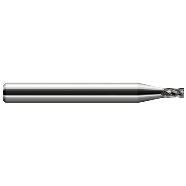 Harvey Tool Miniature End Mill - Square - Stub & Standard, 0.0780" (5/64), Length of Cut: 0.1170" - 13978