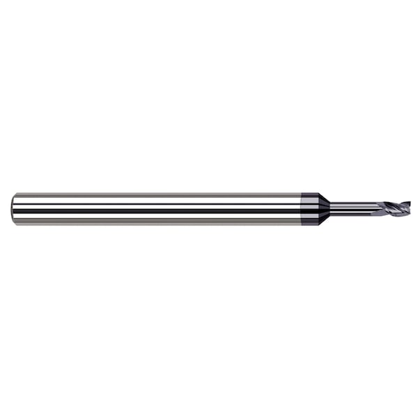 Harvey Tool Miniature End Mill - 3 Flute - Square 0.1718" Cutter DIA x 0.2580" Length of Cut - 34711-C3