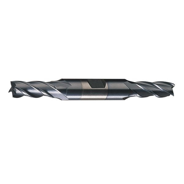 Cleveland 4-Flute HSS Center Cutting Square Double End Mill Cleveland HD-4C-TC TiCN 1/2x1/2x1x4-1/8 - C33124