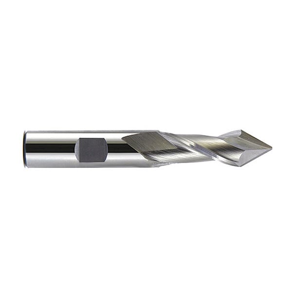 Melin Tool Co Drill Mill, HSS, 60 deg., 1/8" x 3/8" - A-1204-DP60