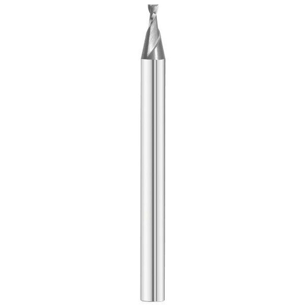 Fullerton Tool 2-Flute - 30° Helix - 3215SM Sub-Miniature GP End Mills, RH Spiral, Square, Sub Mini,  - 30910
