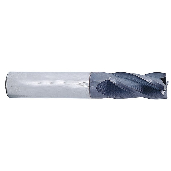 Melin Tool Co Gnrl Purpose End Mill, Carbide, 3/32x3/8", Finish: AlTiN - CCMG-403-R015-ALTIN