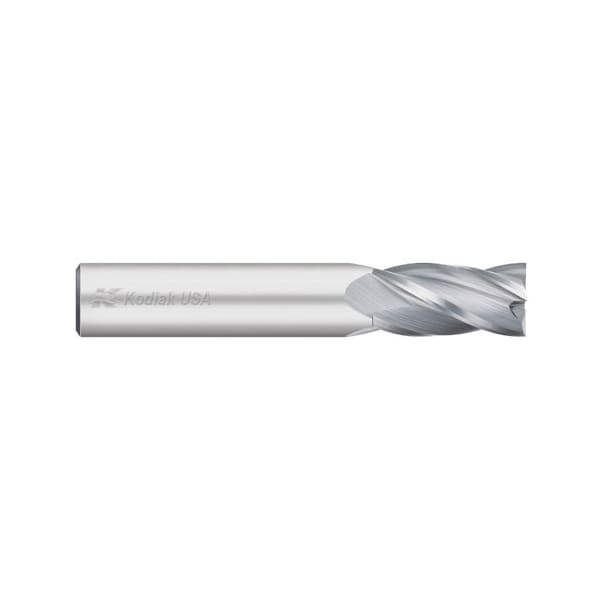 Kodiak Cutting Tools 9/16 Carbide Endmill 4 Flute Single End - 5431074