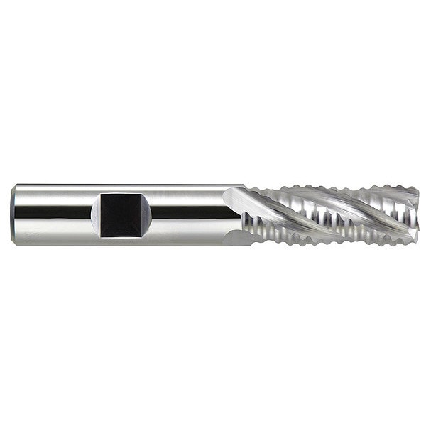 Melin Tool Co Coarse-Rougher End Mill, Sq., 3/4x1-5/8", Overall Length: 3-7/8" - CRP-2424