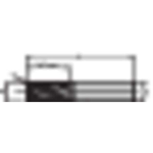 Widia End Mill, 0.7500 in. Milling Dia., 4A0R - 4A0R19007
