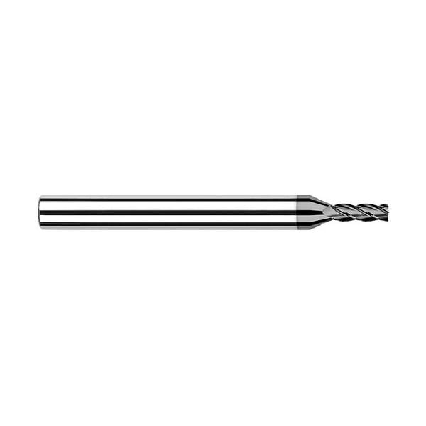 Harvey Tool 0.0200 in. .5 mm Cutter dia. x 0.0300 in.  Carbide Square End Mill, 4 Flutes, CVD dia.mond 9m - 962720