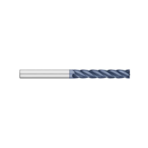 Kodiak Cutting Tools 1/4 VI Pro 4 Flute Carbide Endmill Extra Long ALCRO-MAX Coated - 5548813