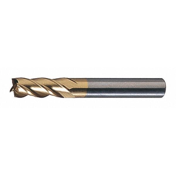 Cleveland 4-Flute HSS Miniatute CenterCutting Sqaure Single End Mill CTD HMG-4 Bright 1/16"x3/16"x3/16"x1-1/2" - C40876
