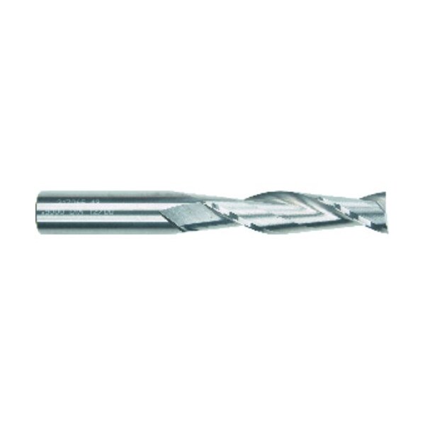 Morse End Mill, Center Cutting Long Length Single End, Series 5954, 14 Cutter Dia, 3 Overall Length, 1 - 58241