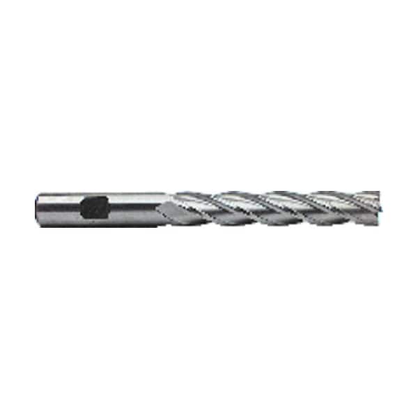 Morse End Mill, Extra Long Length NonCenter Cutting Single End, Series 1901, 34 Cutter Dia, 614 Ove - 43831
