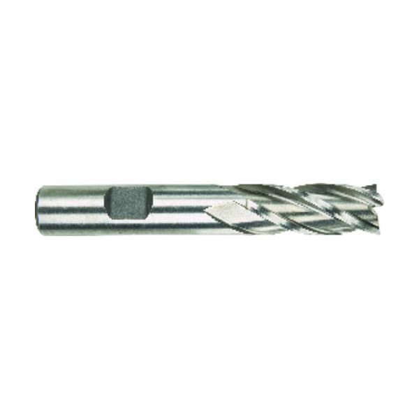 Morse End Mill, NonCenter Cutting Regular Length Single End, Series 1897, 2964 Cutter Dia, 314 Over - 43571