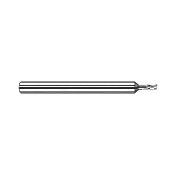 Harvey Tool 3/32 Cutter dia x 0.139 in. Length of Cut x 0.279 in. Reach Carbide Square End Mill, 4 Flutes - 739993