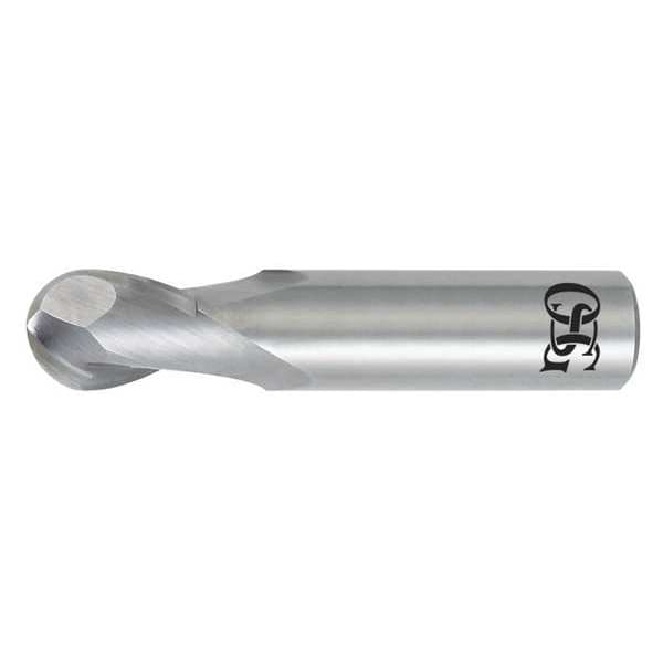 Osg Carbide End Mill, 10mm dia., 14.00mm Cut - 412-3937-BN