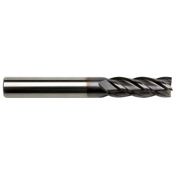 Gs Tooling 1" Diameter x 1" Shank 4-Flute Long Length Typhoon Red Series Carbide End Mills - 104848