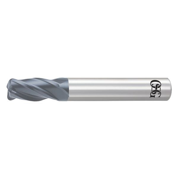 Osg Carbide End Mill, 3/8 in. dia, 1 in. Cut L - 36702211