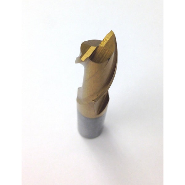 Hhip 5/16 X 3/8" TiN 2 Flute High Speed Steel Center Cut Single End Mill - 5826-0312