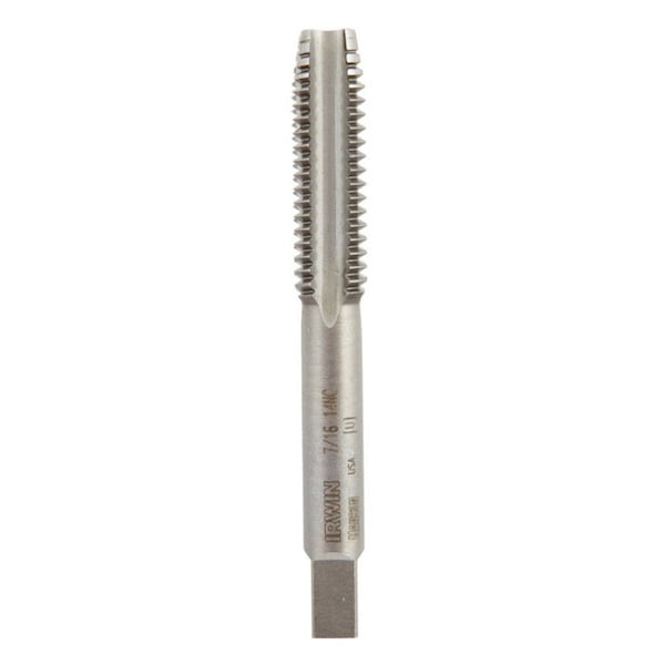 Irwin Irwin Hanson High Carbon Steel SAE Fraction Tap 7/16 in. 1 pc - 8139