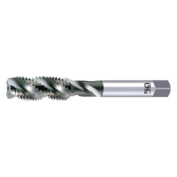 Osg Spiral Flute Tap, Modified Bottoming, 3 Flutes - 10900300