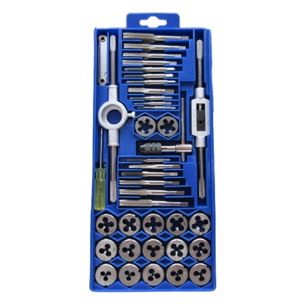 Eagle Taptek Cutting Tools M3.0XM12.0 CARBON STEEL TAP/DIE SET - T&DS-CS-3M-12M