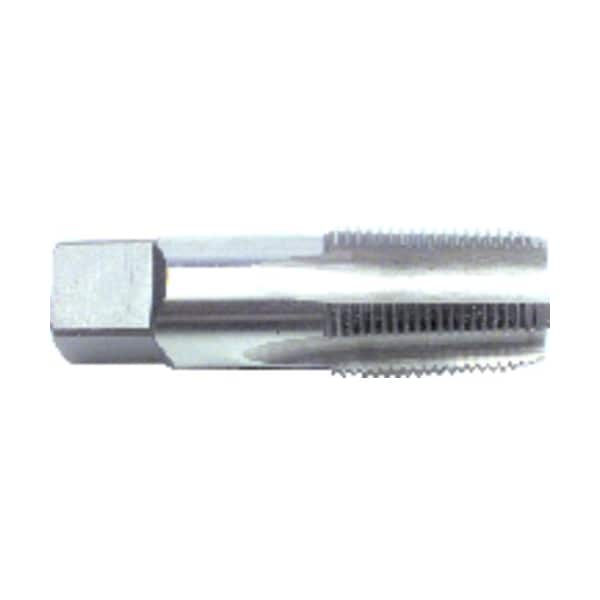 Morse Pipe Tap, Large Shank, Series 2120, Imperial, 1827, GroundNPTF, Tapered Chamfer, 34 Thread Len - 36194