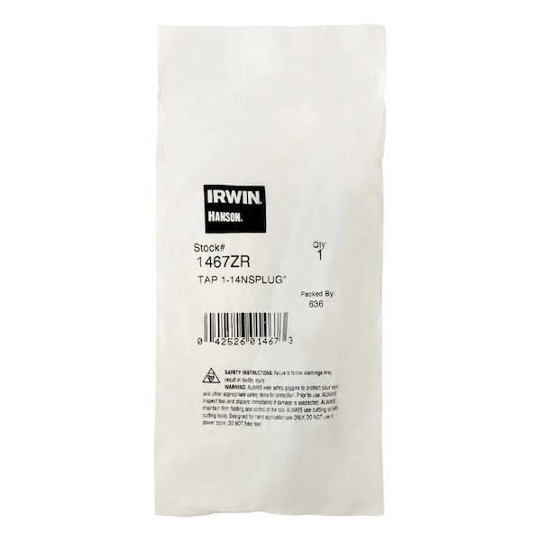 Irwin Irwin Hanson High Carbon Steel SAE Fraction Tap 1 in. 1 pc - 1467ZR