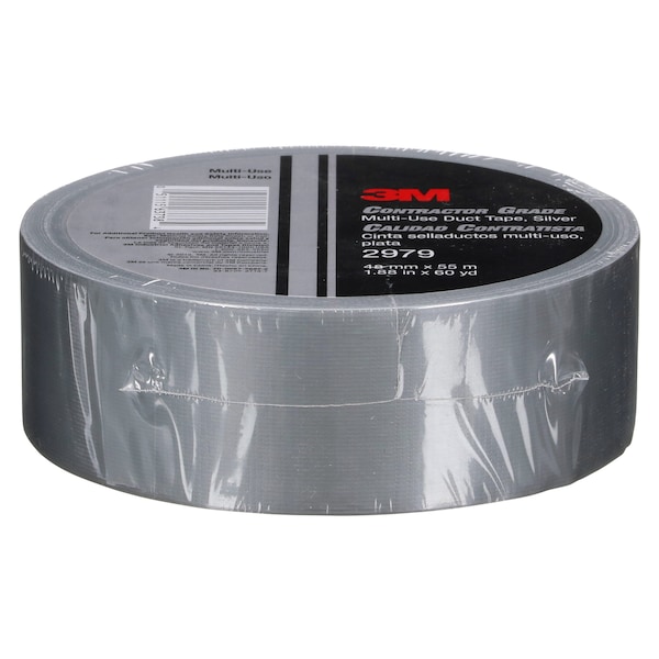 Cinta Adhesiva Ducto, Gris, 60 yardas de largo x 1-57/64 pulgadas de ancho - 2979
