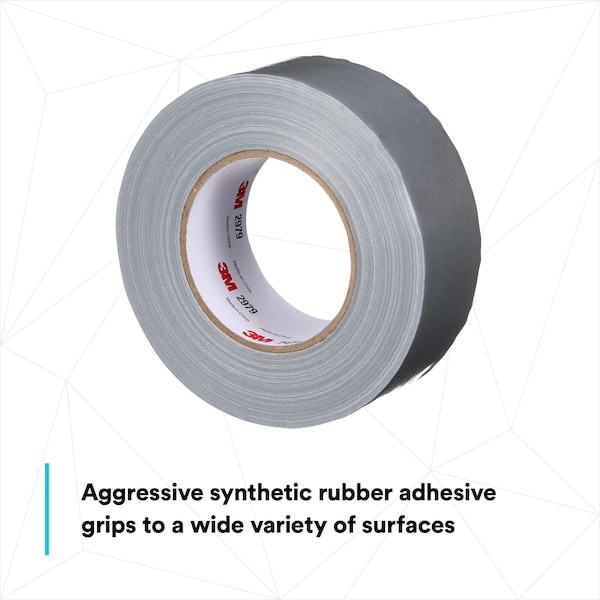 Cinta Adhesiva Ducto, Gris, 60 yardas de largo x 1-57/64 pulgadas de ancho - 2979