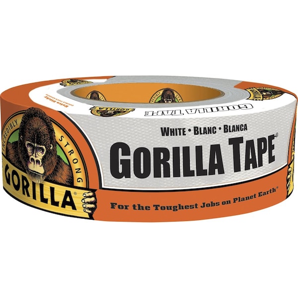 Cinta adhesiva Gorilla Glue, redonda, blanca, 5-3/4 pulgadas de diámetro - 6025001