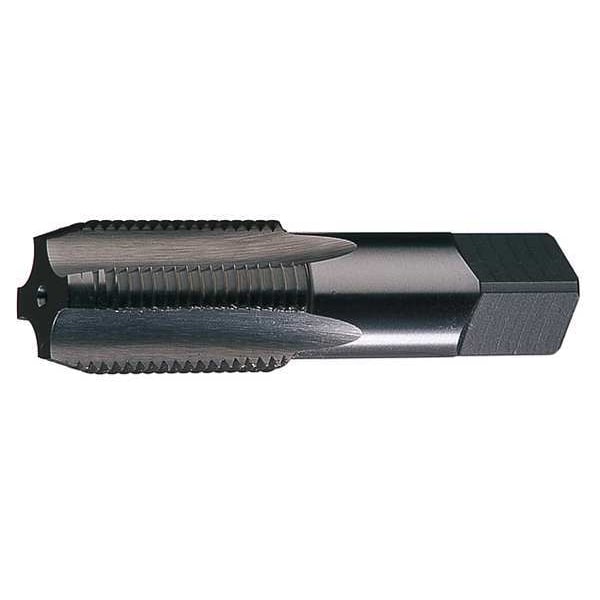 Greenfield Threading Pipe Tap, 1/8"-27, Semi-Bottoming, 4 Flutes, NPSF - 387212
